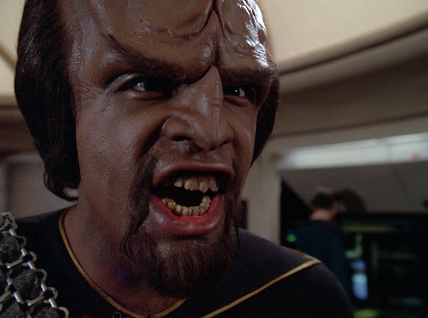 That is how a Klingon lures a mate