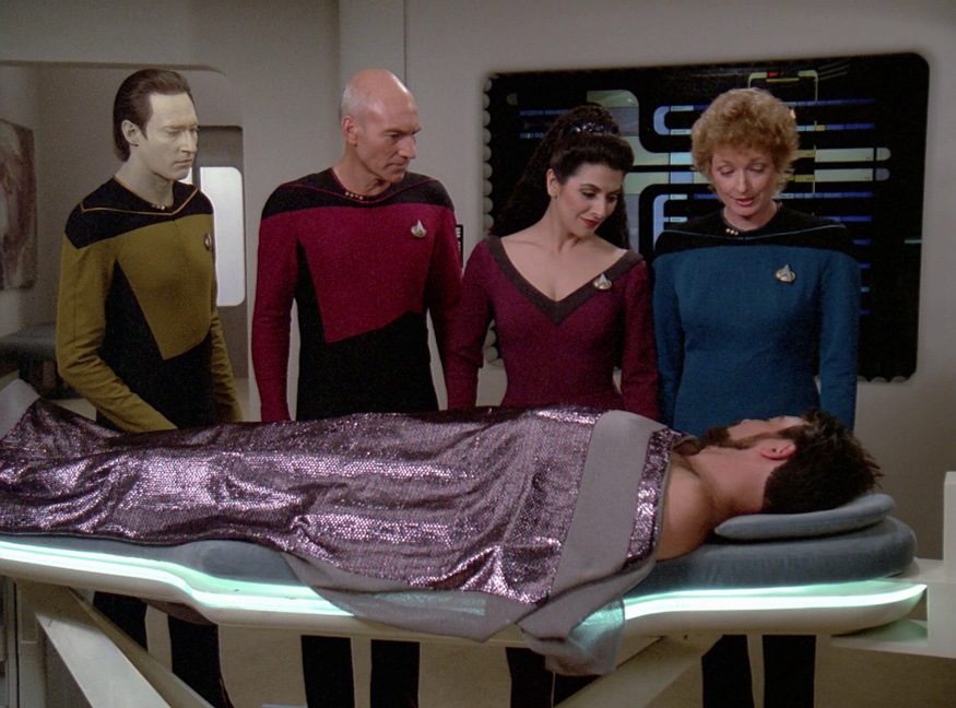 Riker's alive...whew, nobody saw that coming!