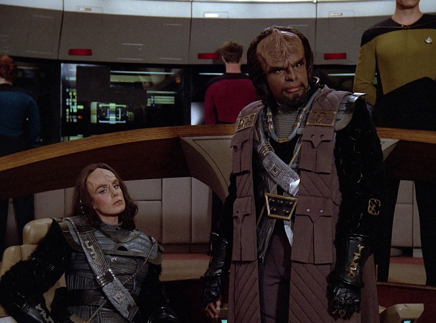 Captain Worf baby!