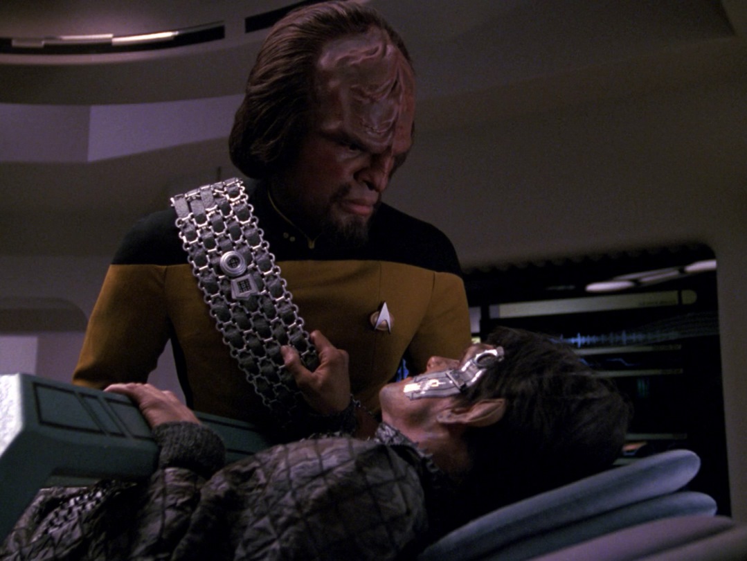 I would rather die than pollute my body with Klingon filth!