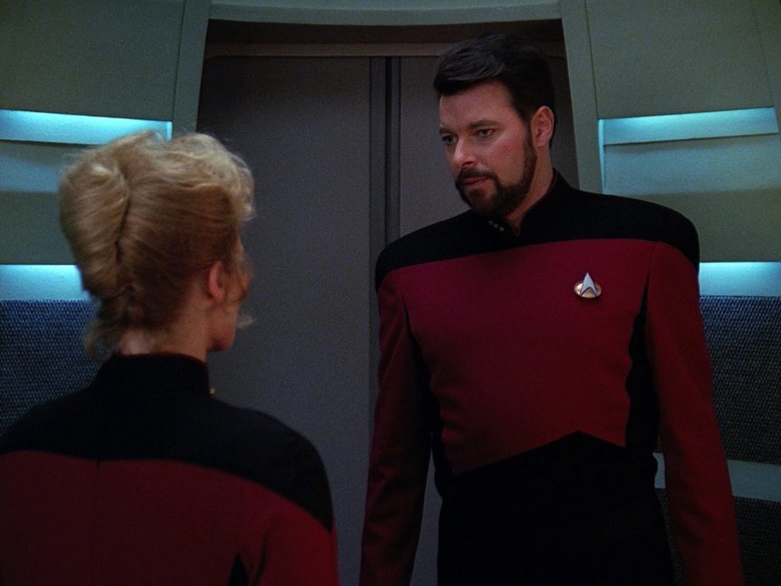 Riker has had enough