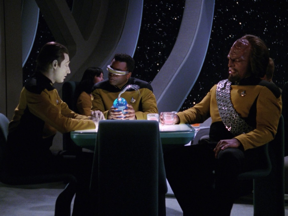 The Geordi-related stuff is the only part of the episode worth watching