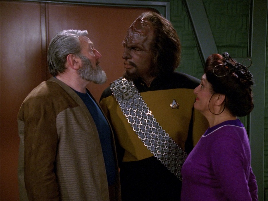 Worf's adoptive parents