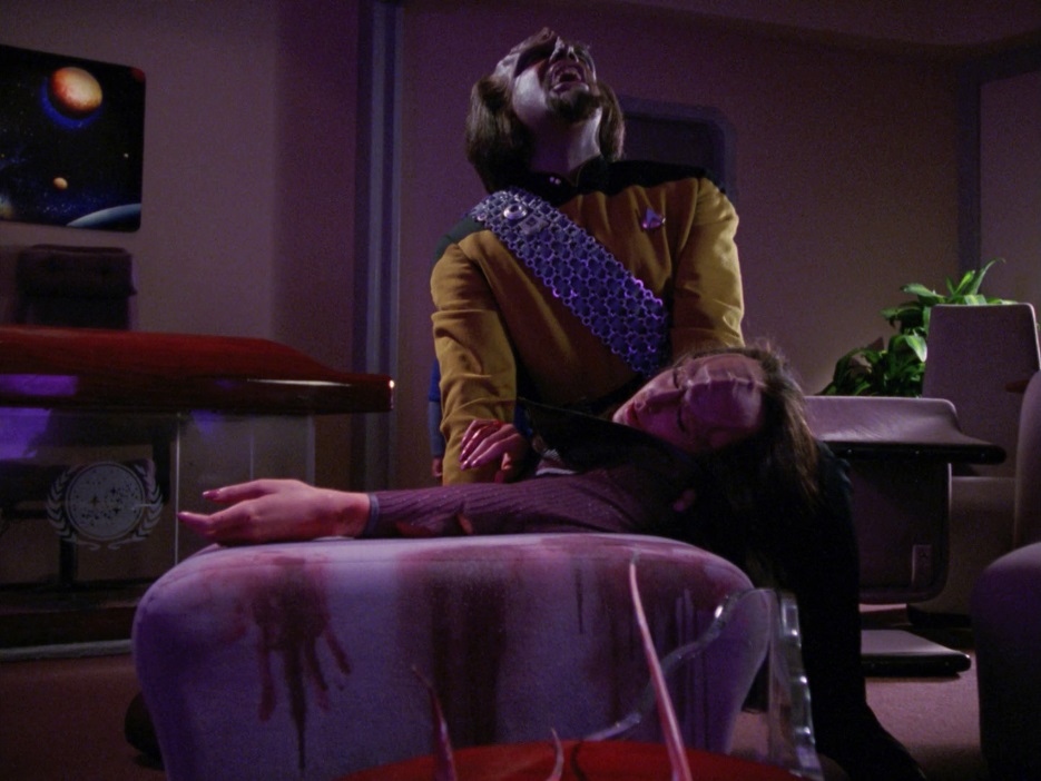 The defining moment of the episode