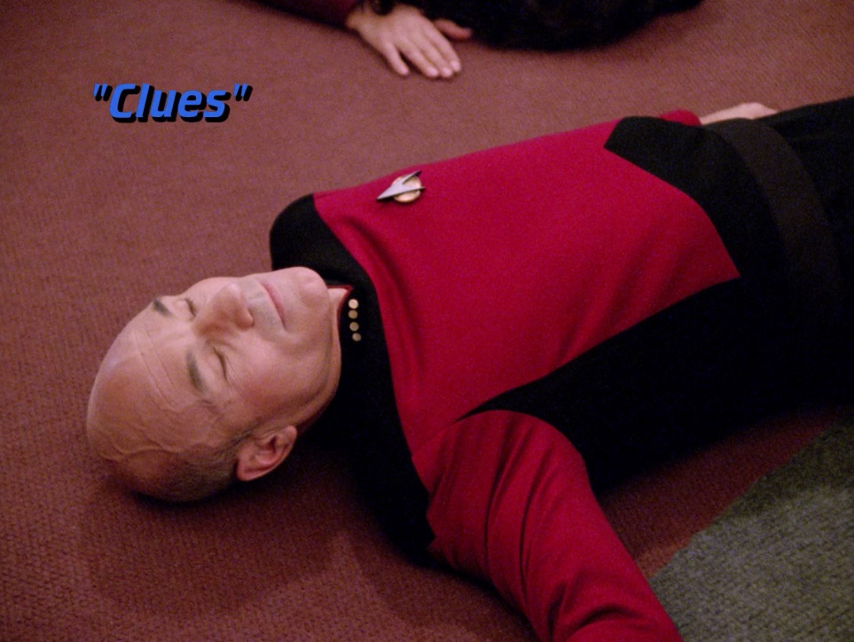 Get used to this sight. People get knocked out a lot in this episode.