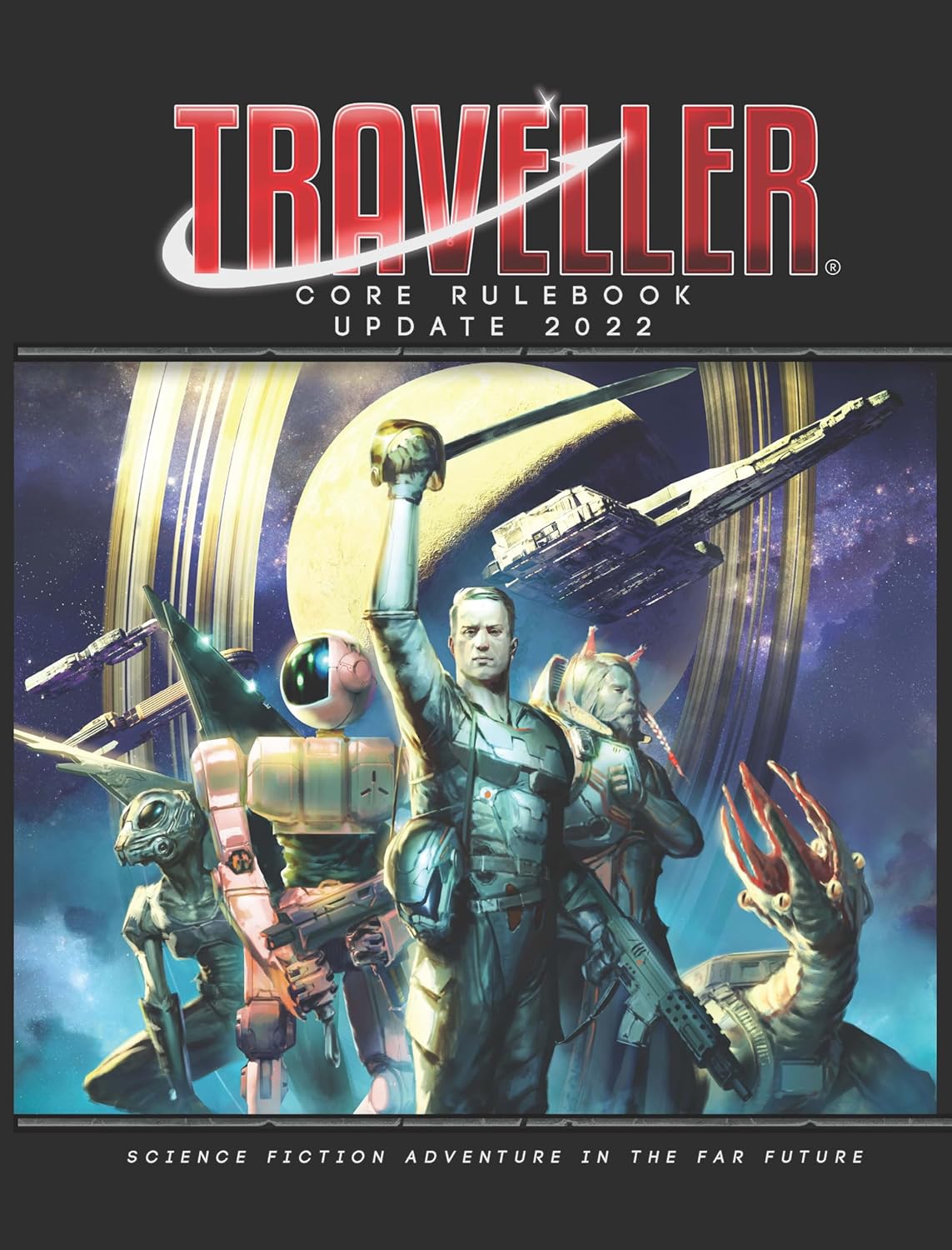 Cover art for the Traveller tabletop RPG
