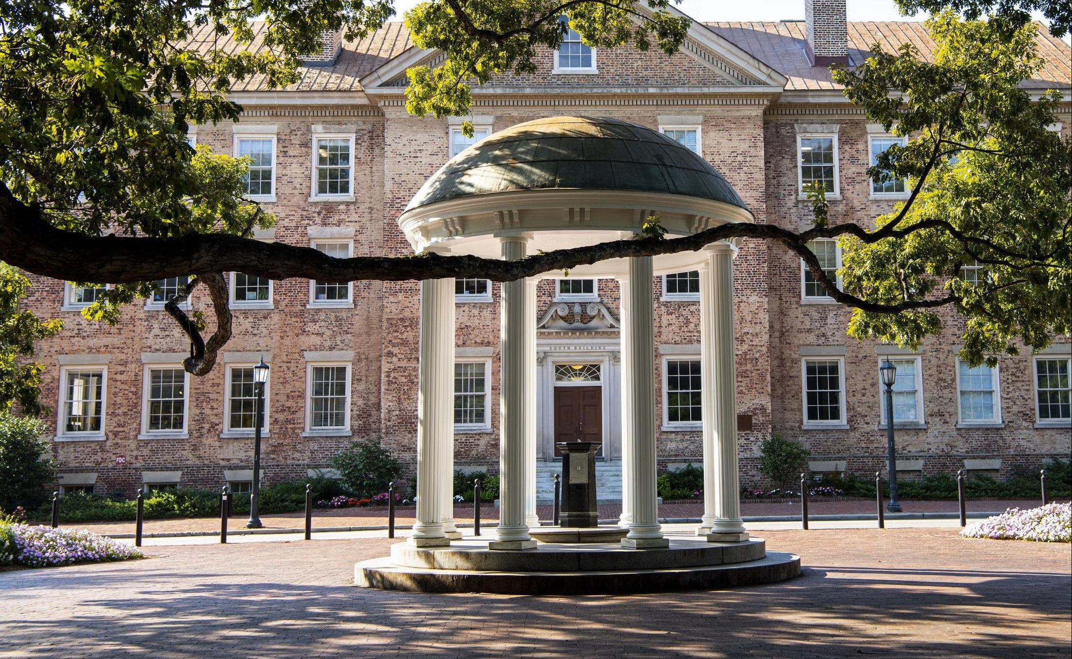 The Old Well in front of the University of North Carolina at Chapel Hill