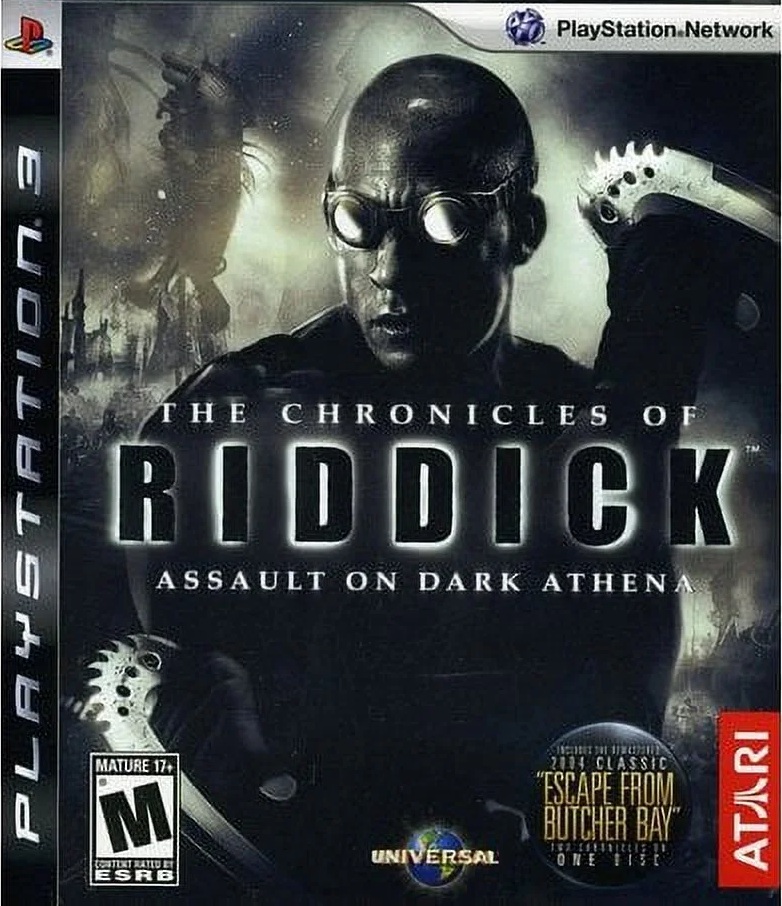 PlayStation PS3 game The Chronicles of Riddick: Assault on Dark Athena