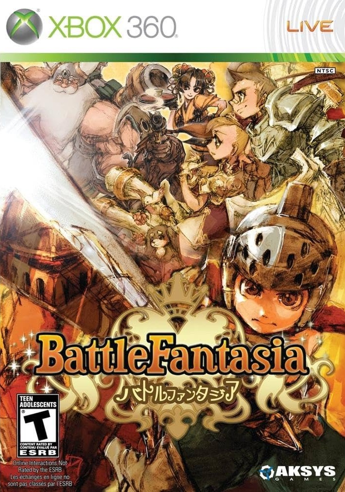 Xbox 360 game Battle Fantasia