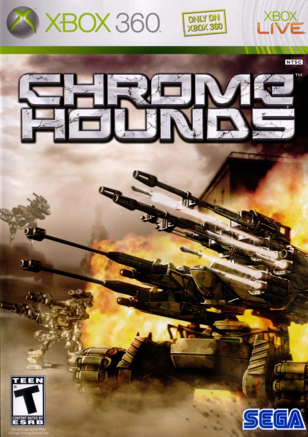 Box art for the Chromehounds Xbox 360 game
