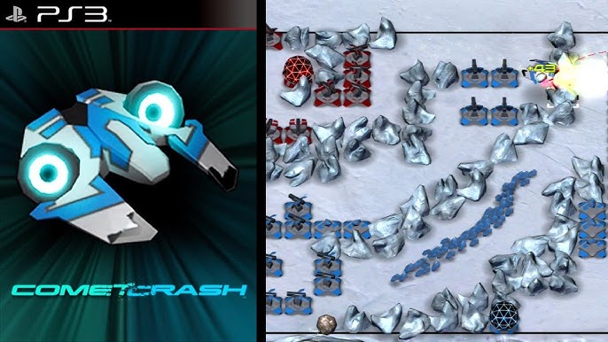 Box art for the Playstation 3 game Comet Crash