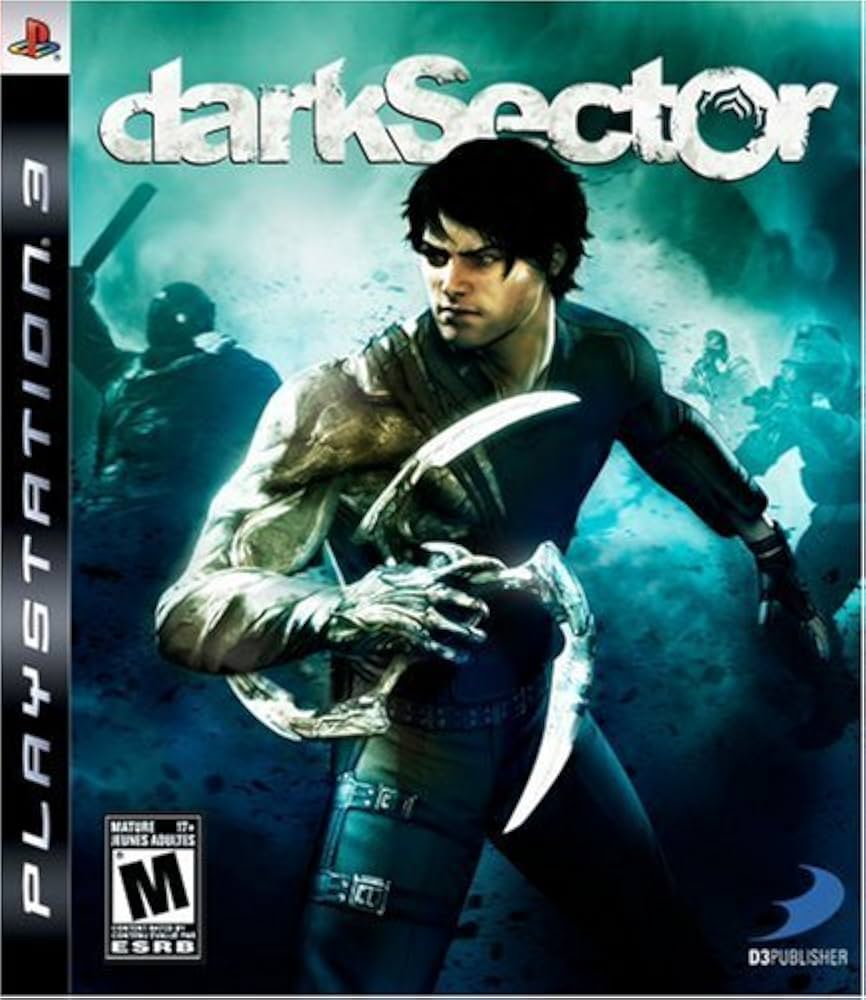Box art for the Playstation 3 game Dark Sector