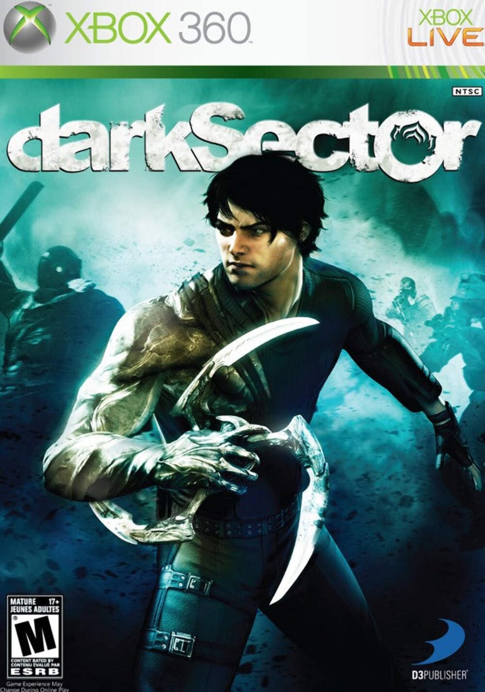 Box art for the Xbox 360 game darkSector