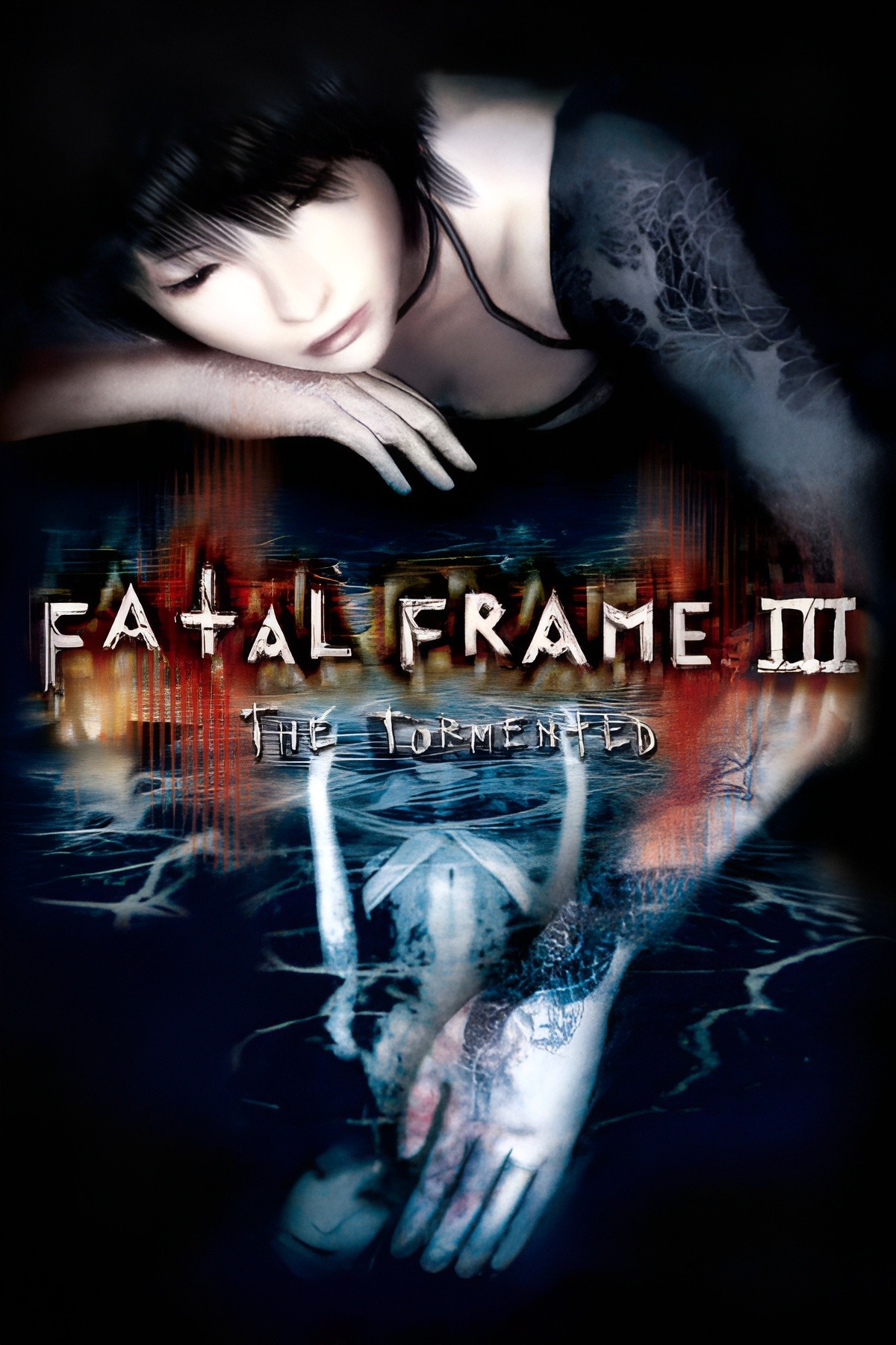 Box art for the Playstation 2 game Fatal Frame III: The Tormented