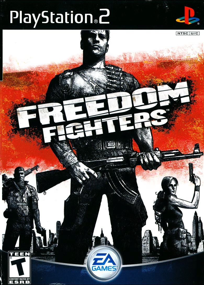 PS2 Playstation 2 game Freedom Fighters