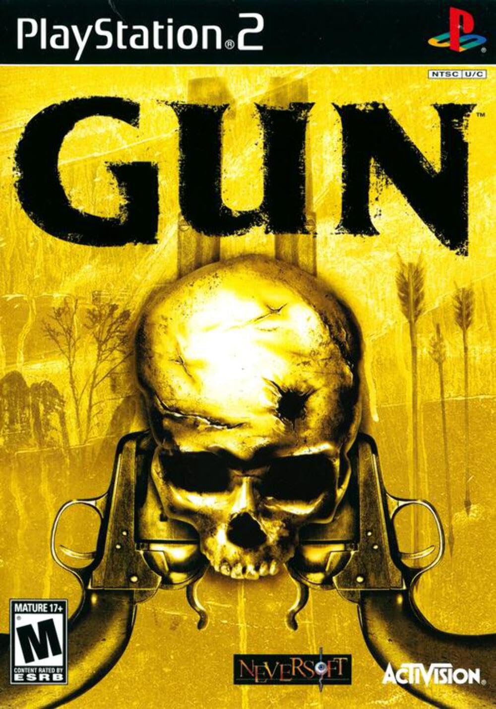 Box art for the Gun Playstation 2 game