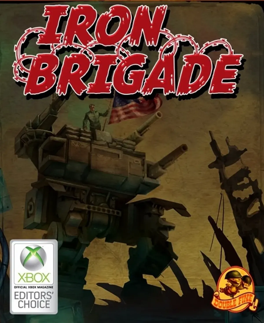 Box art for the Xbox 360 game Iron Brigade (formerly Trenched)