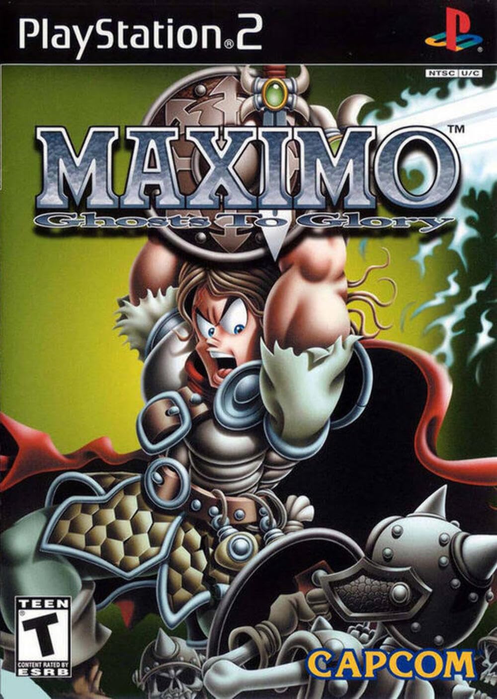 Box art for the Maximo: Ghosts to Glory PlayStation 2 game