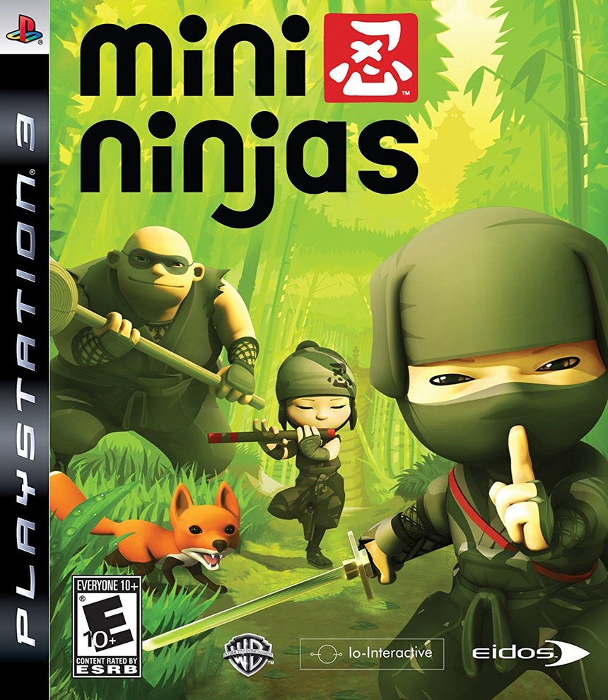 Box art for the Mini Ninjas Playstation 3 game