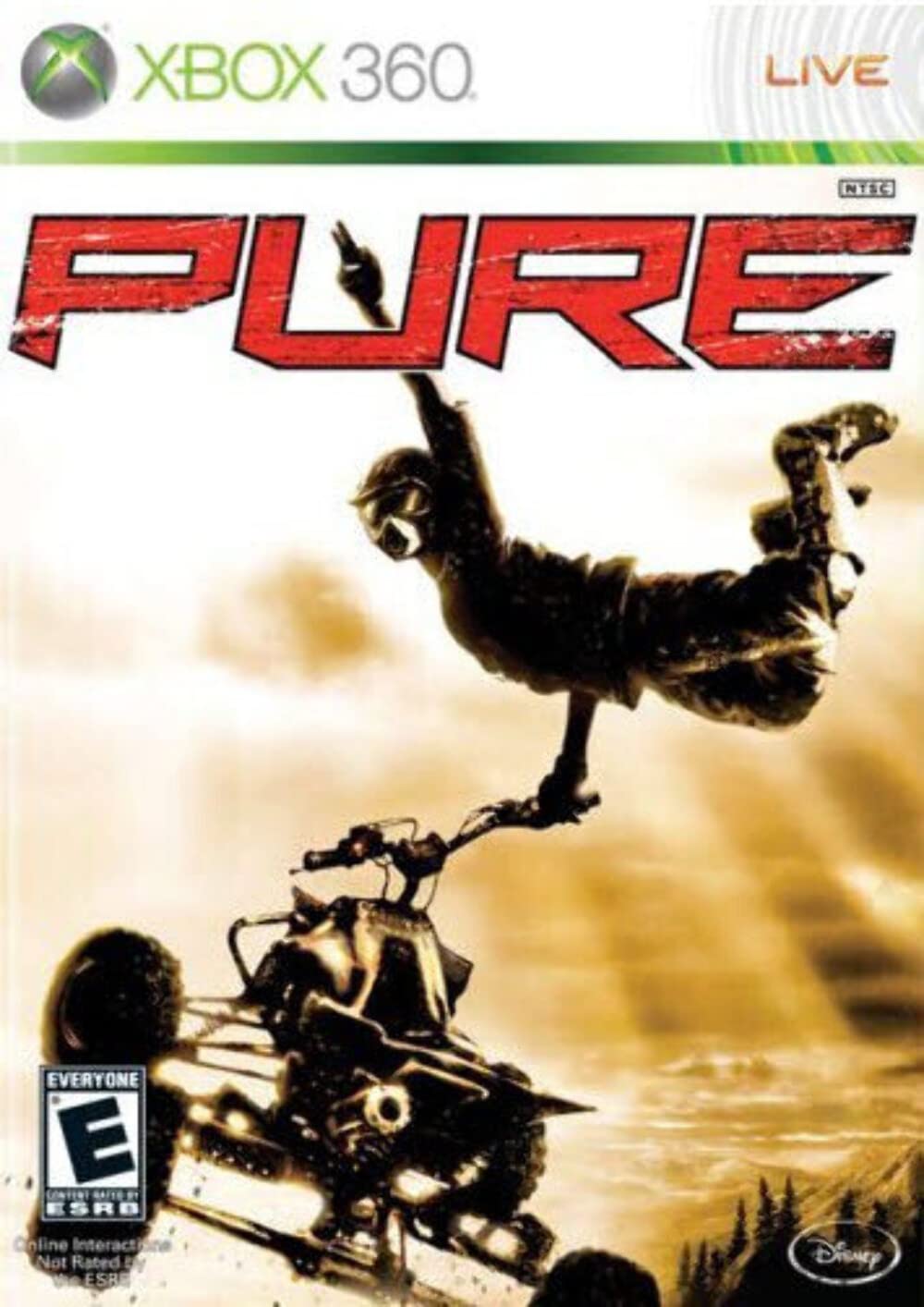 Box art for the Xbox 360 game Pure