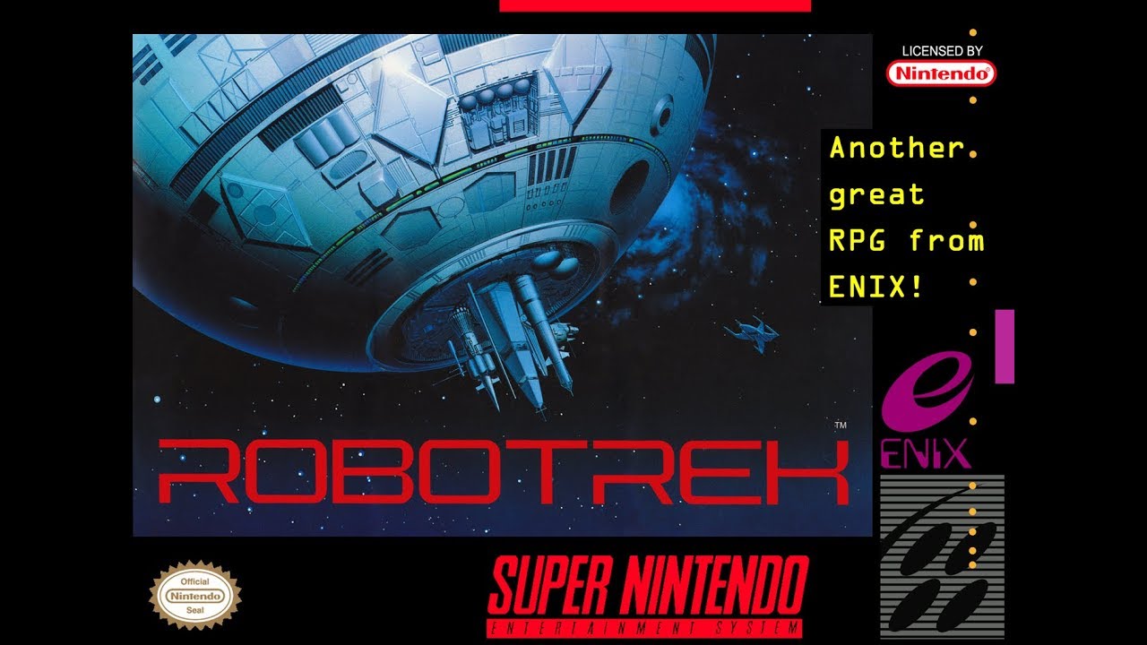 Box art for the Robotrek Super Nintendo game