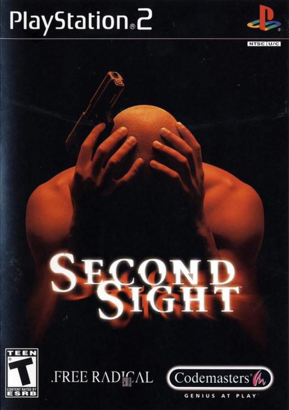 Box art for the Second Sight PlayStation 2 game