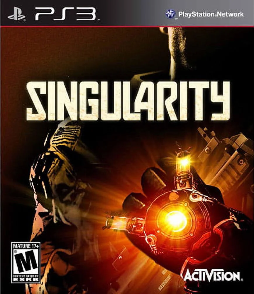 Box art for the Playstation 3 game Singularity
