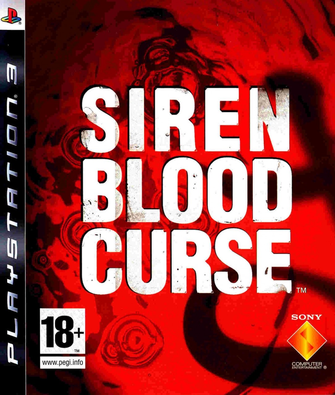 Box art for the Playstation 3 game Siren Blood Curse