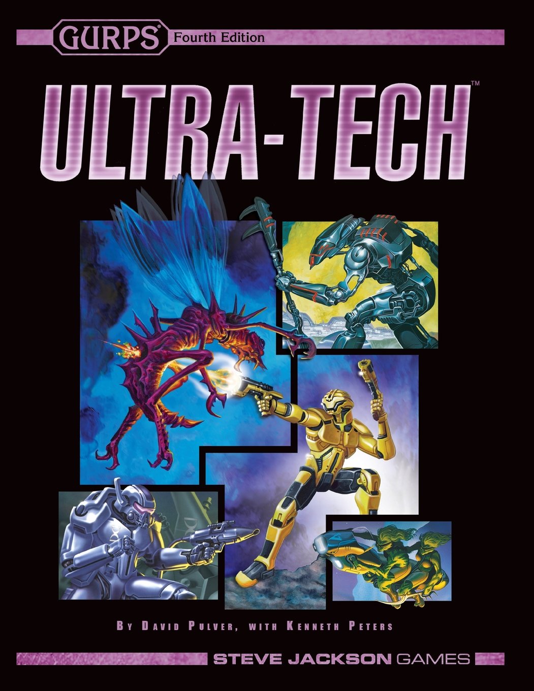 Cover of ‘GURPS Ultra-Tech’ by David Pulver with Kenneth Peters.