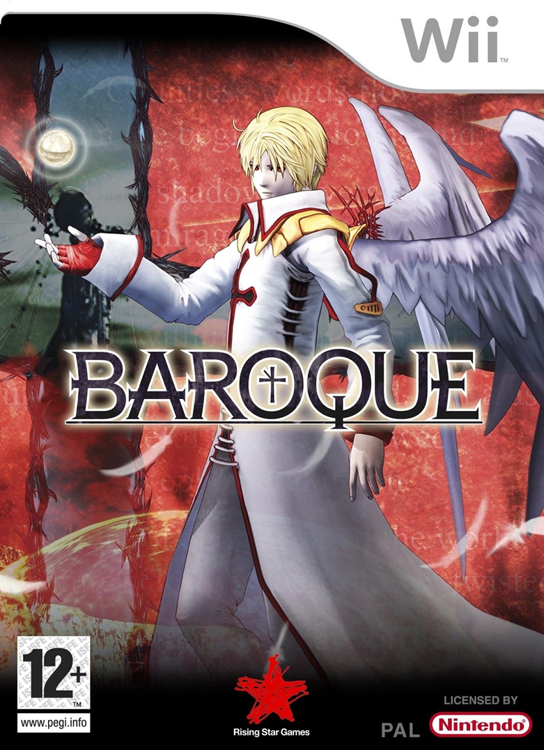 Box art for the Nintendo Wii game Baroque