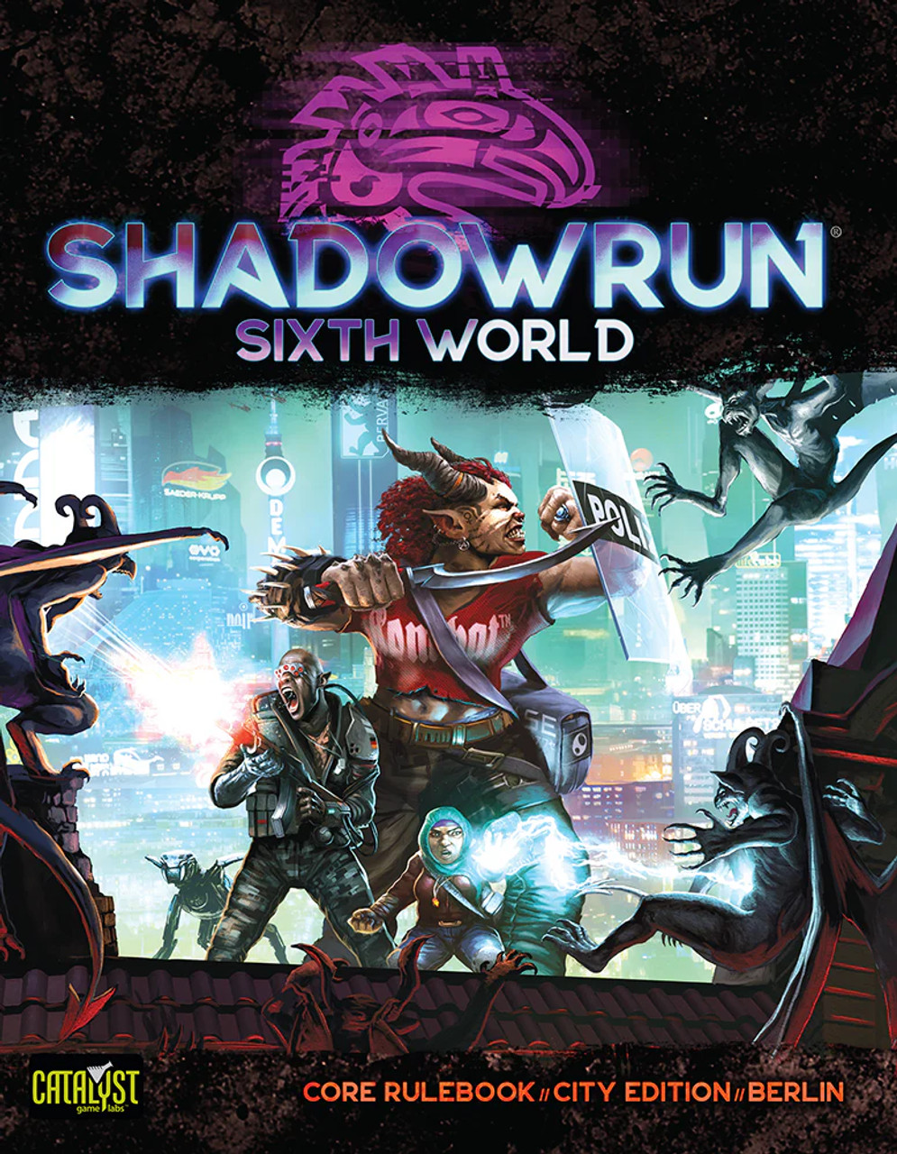 Cover art for the game Shadowrun Sixth World Berlin