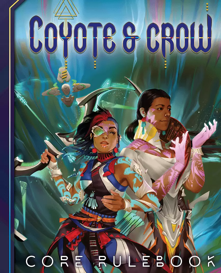 Cover art for the Coyote & Crow tabletop RPG