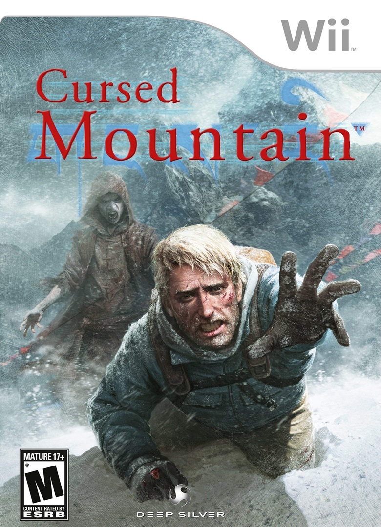 Box art for the Nintendo Wii game Cursed Mountain