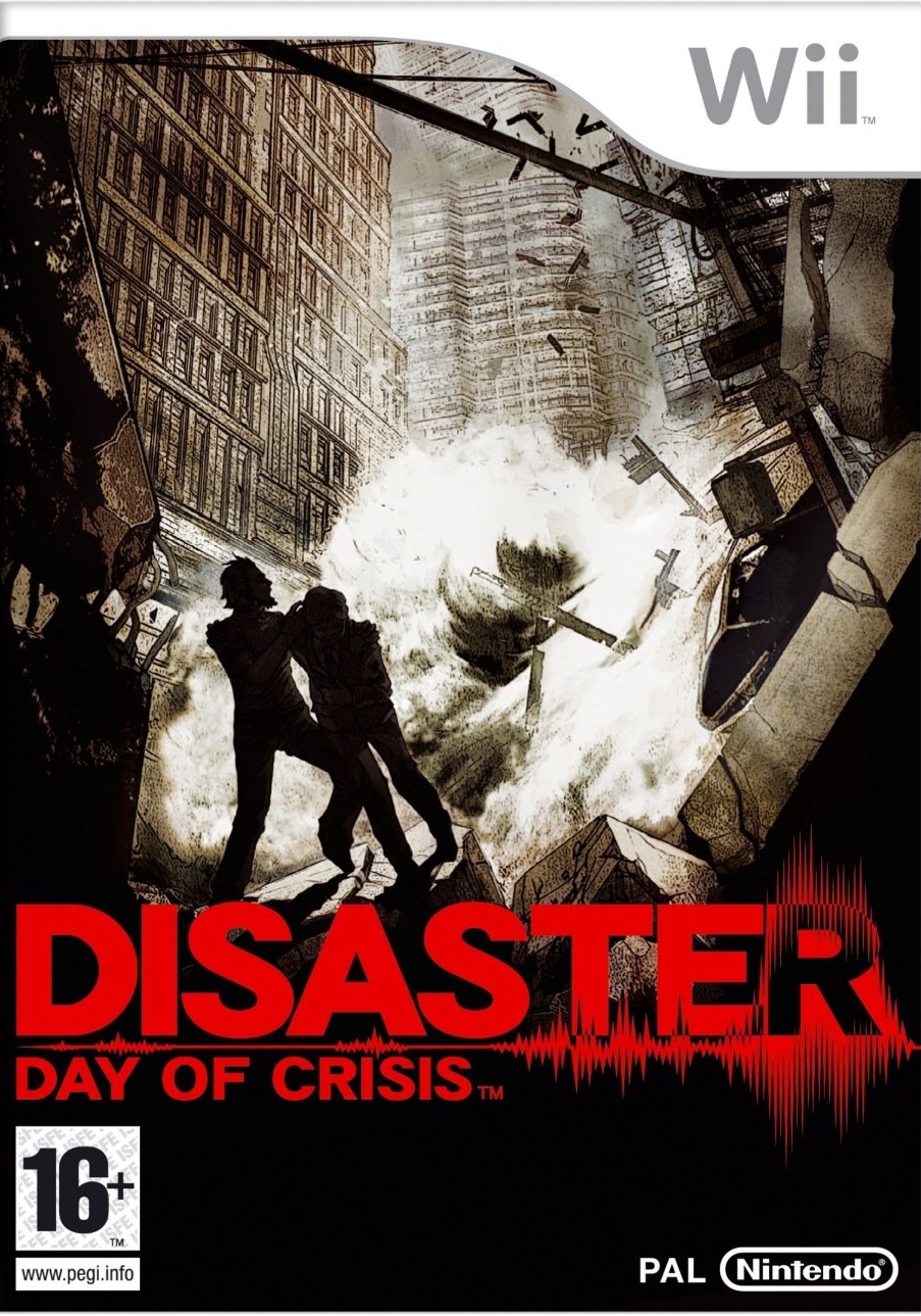 Box art for the Nintendo Wii game Disaster: Day of Crisis
