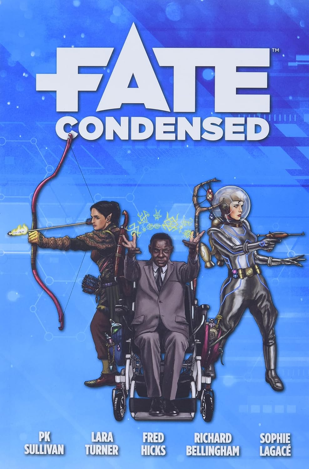 Cover art for the tabletop RPG Fate Condensed