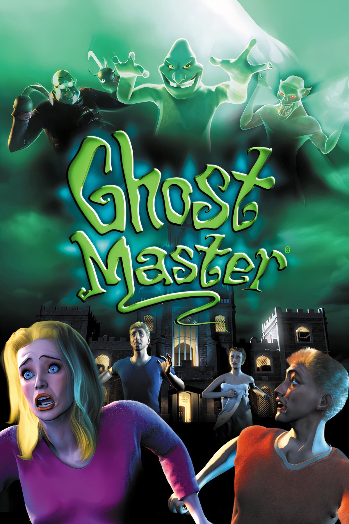 Box art for the PC game Ghost Master