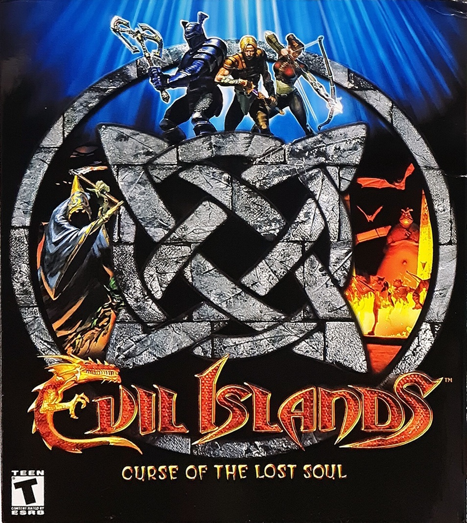 Box art for the PC game Evil Islands: Curse of the Lost Soul