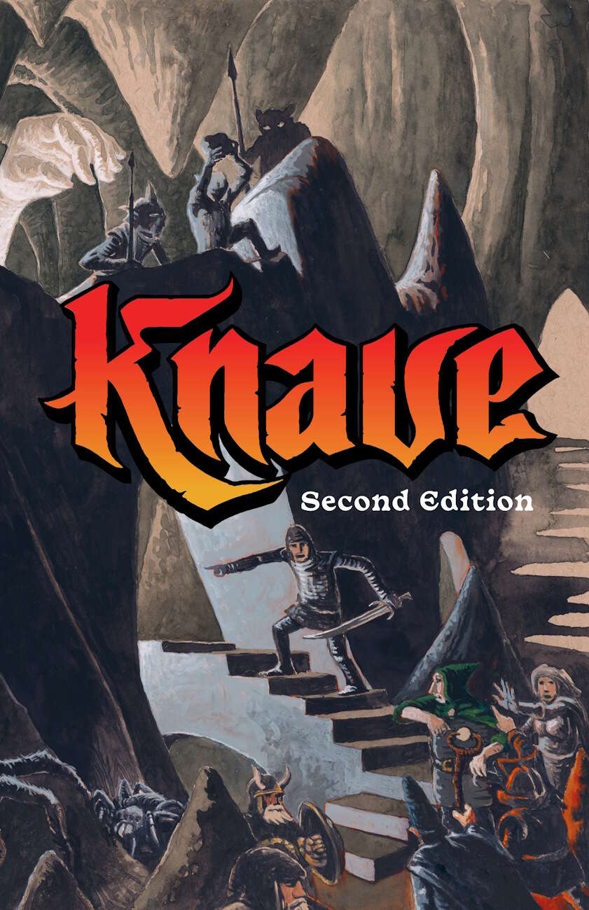 Cover art for the Knave tabletop RPG