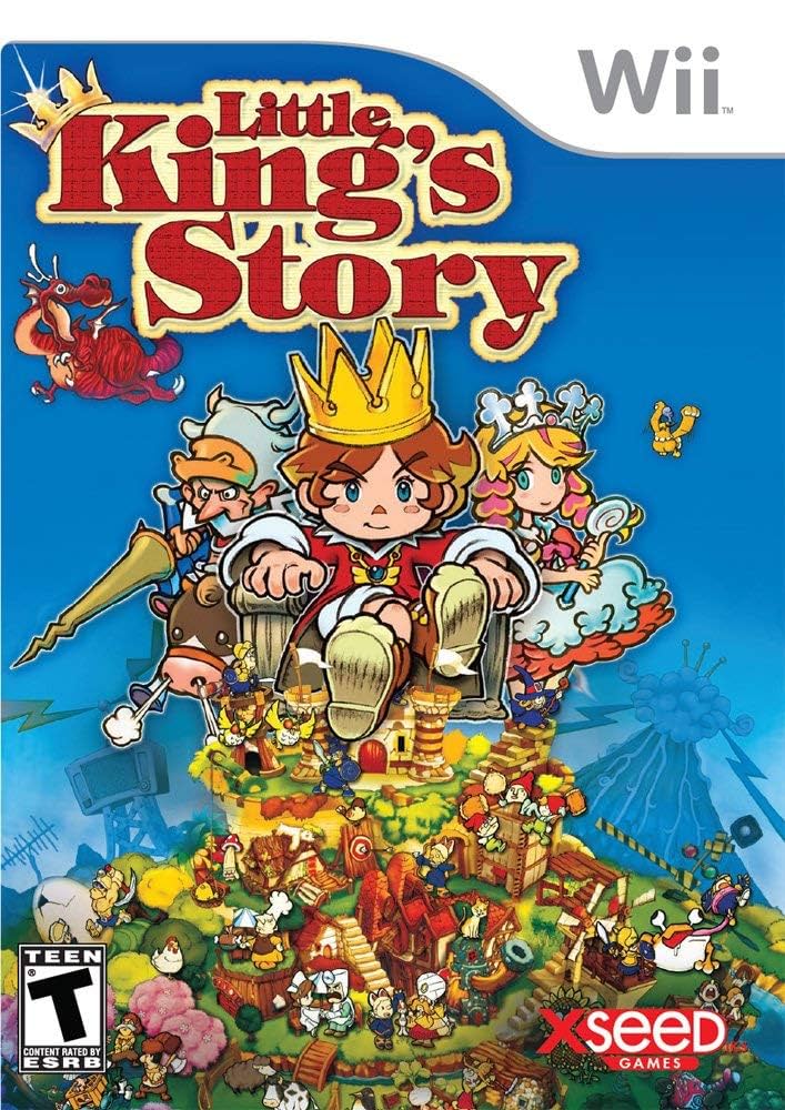 Box art for the Nintendo Wii game Little King's Story