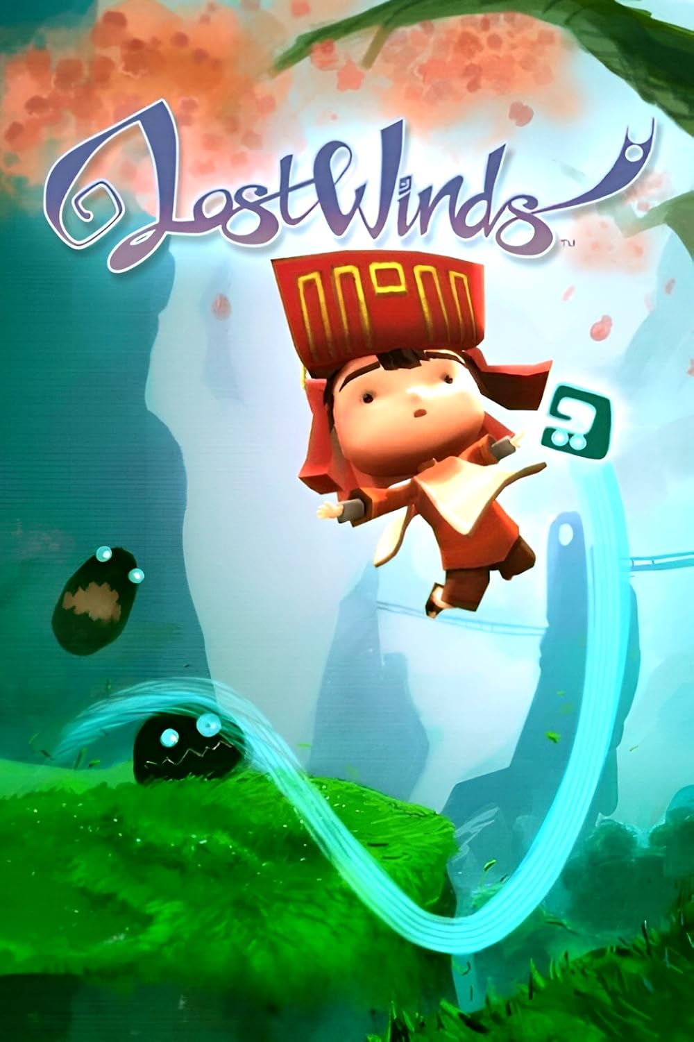 Box art for the Nintendo Wii game LostWinds