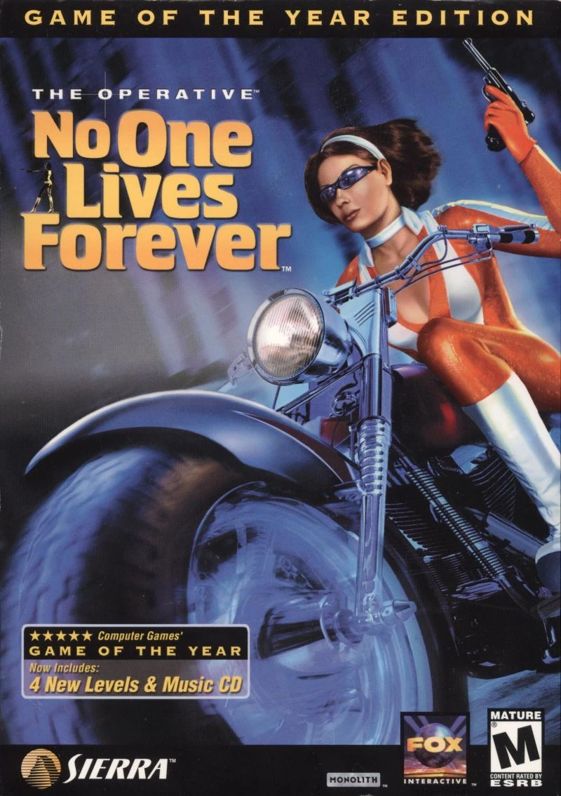 Box art for the PC game No One Lives Forever