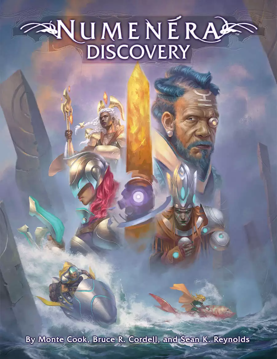 Cover art for the Numenera RPG book