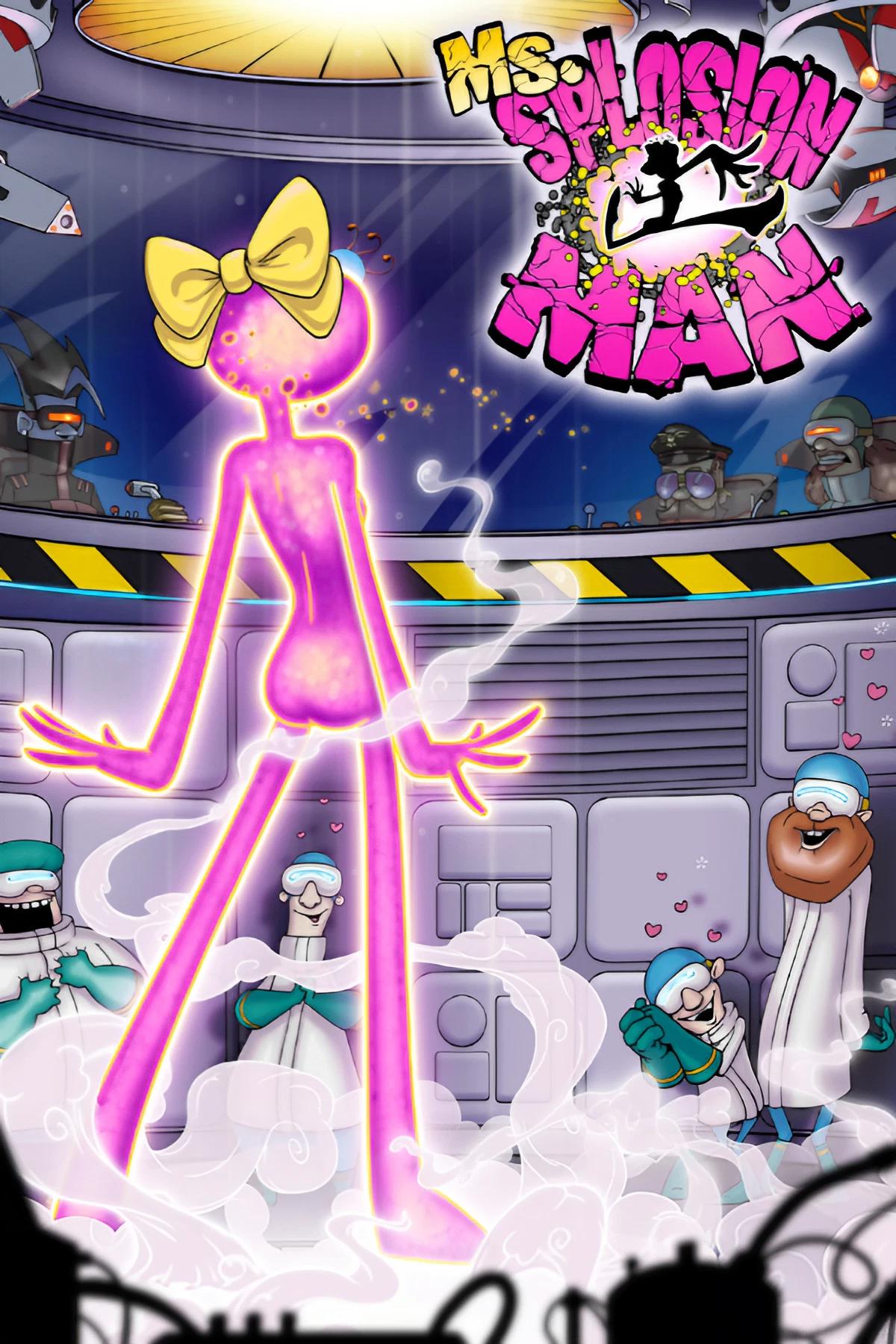 Box art for the Ms. 'Splosion Man Xbox 360 game