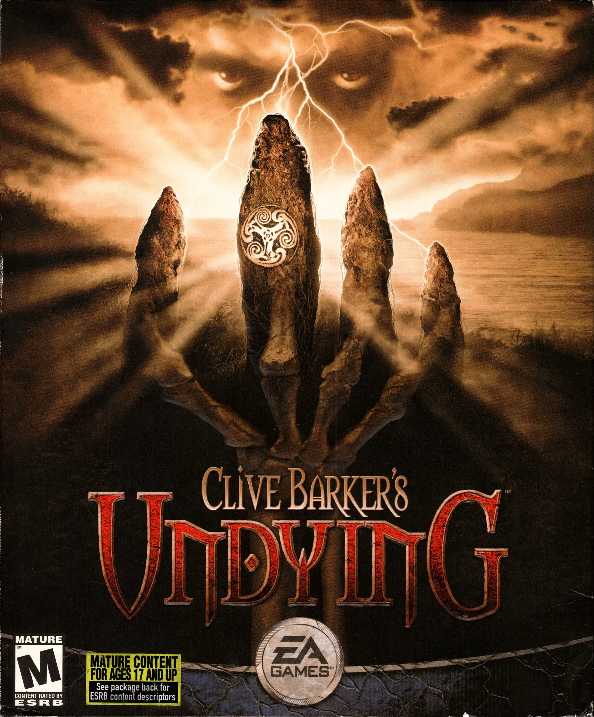 Box art for the PC game Clive Barker's Undying