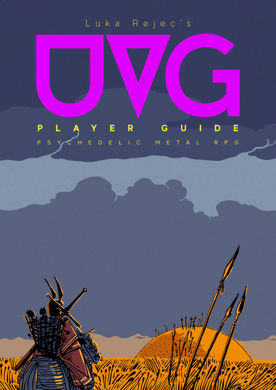 Covert art for the Ultraviolet Grasslands RPG