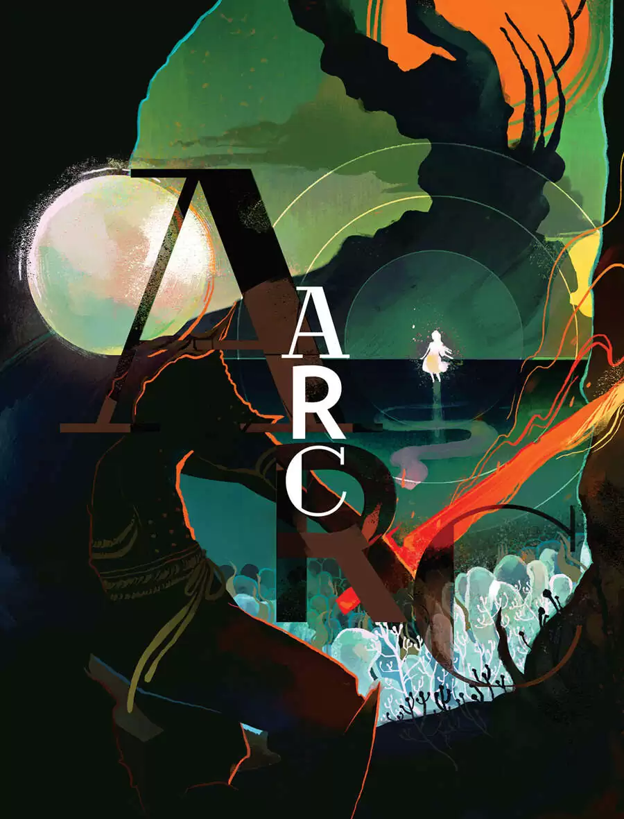 Cover art for the Arc: Doom tabletop RPG