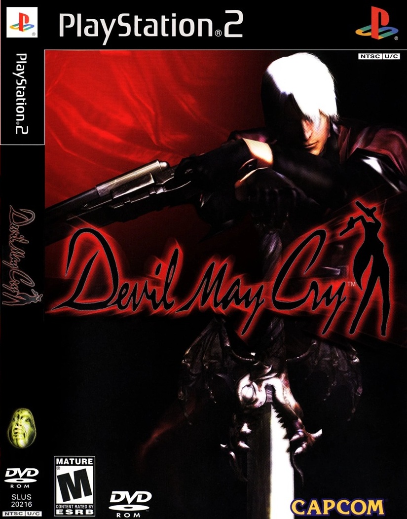 Box art for the Playstation 2 game Devil May Cry best PS2 games