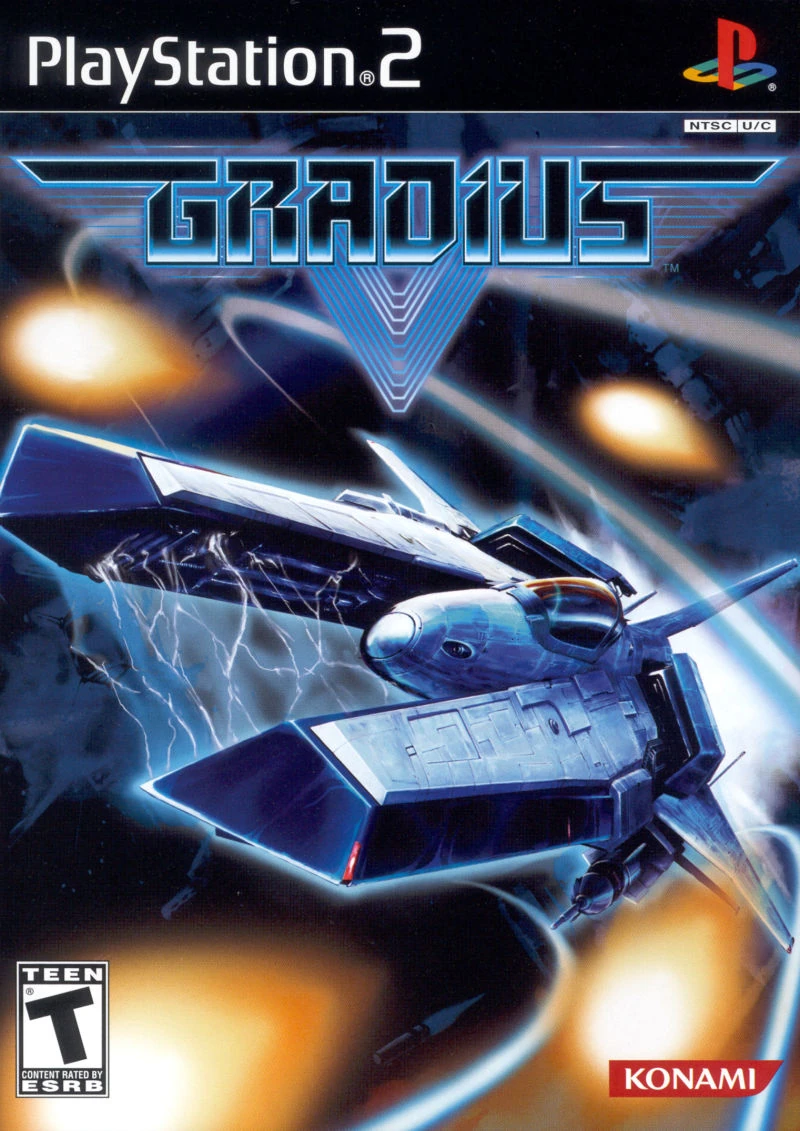 PS2 Playstation 2 game Gradius V