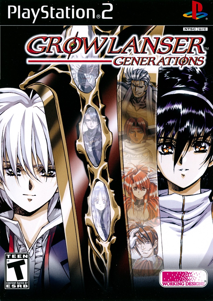Growlanser Generations PlayStation PS2 The Sense of Justice The Dual Darkness