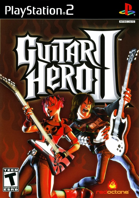 PS2 game Guitar Hero II